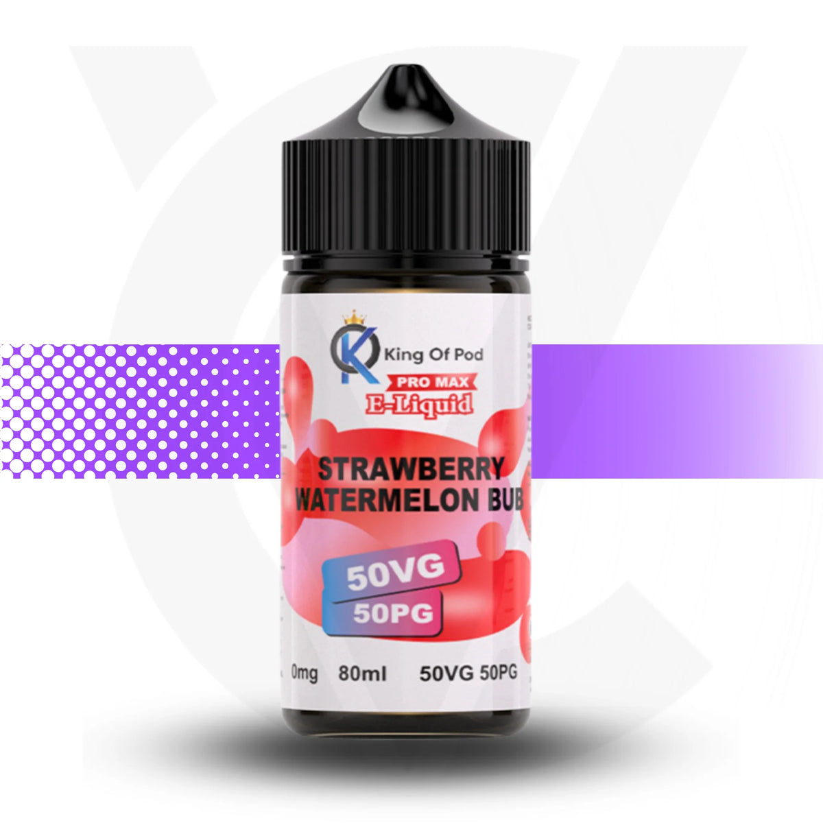 E-liquid bottle labeled &
