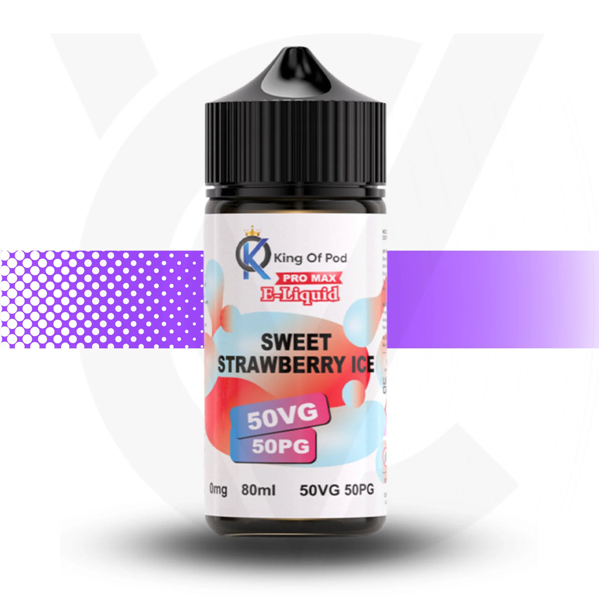 E-liquid bottle labeled &