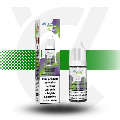 Hayati Pro Max Nic Salts E-Liquid 10ml 20MG - Kiwi Grape Raspberry - Cloud Vapez UK 