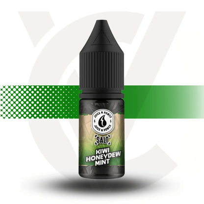 Juice N Power Nicotine Salts 10ml 10MG - Kiwi Honeydew Mint - Cloud Vapez UK