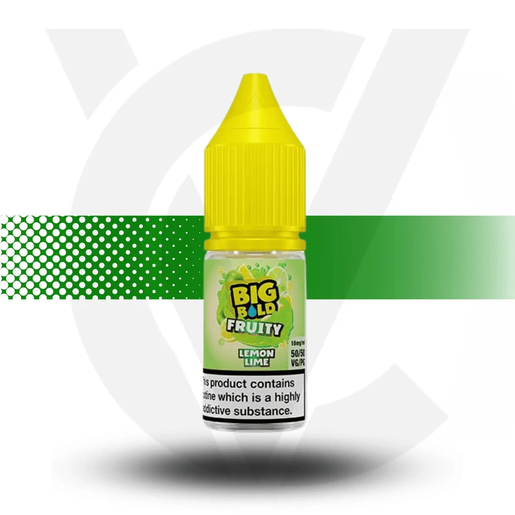 Big Bold Nicotine Salt -Liquid 10ml 10MG - Lemon Lime - Cloud Vapez UK