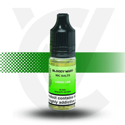 Bloody Mary Nic Salt E-Liquid 10MG 10ml - Lemon Lime - Cloud Vapez UK