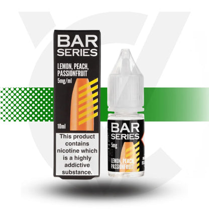 Bar Series Lemon Peach Passionfruit 20mg Nic Salt 10ml - Cloud Vapez UK