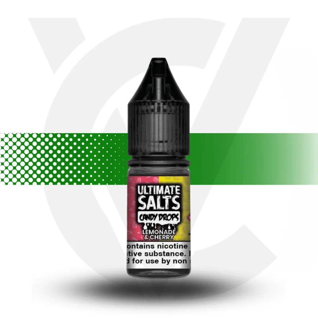 Ultimate Nicotine Salts E-Liquid 10ml 10MG - Candy Drops Lemonade Cherry - Cloud Vapez UK