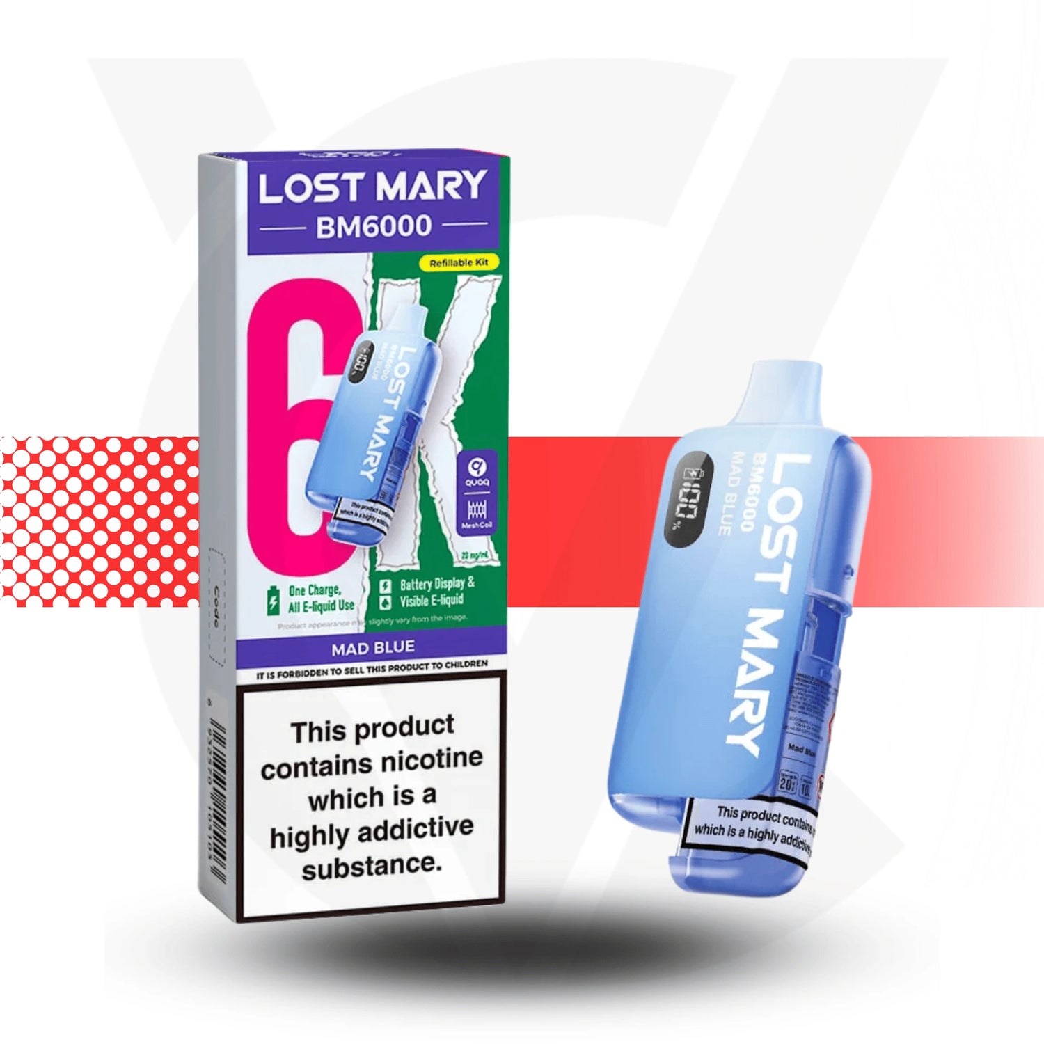 Lost Mary BM6000 Prefilled Pod Kit