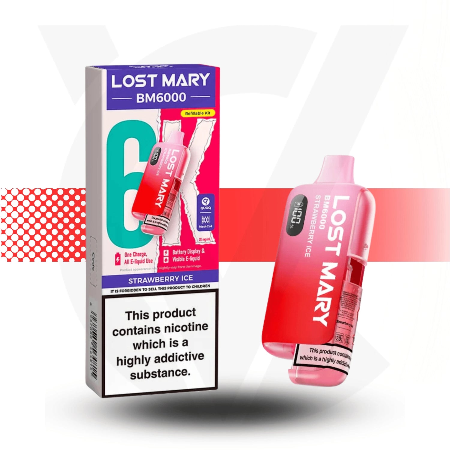 Lost Mary BM6000 Prefilled Pod Kit