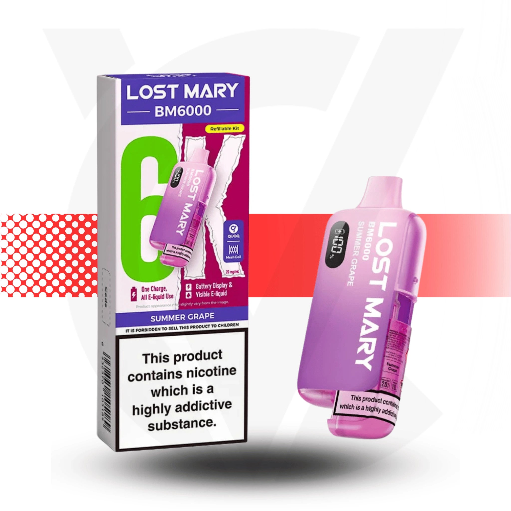 Lost Mary BM6000 Prefilled Pod Kit