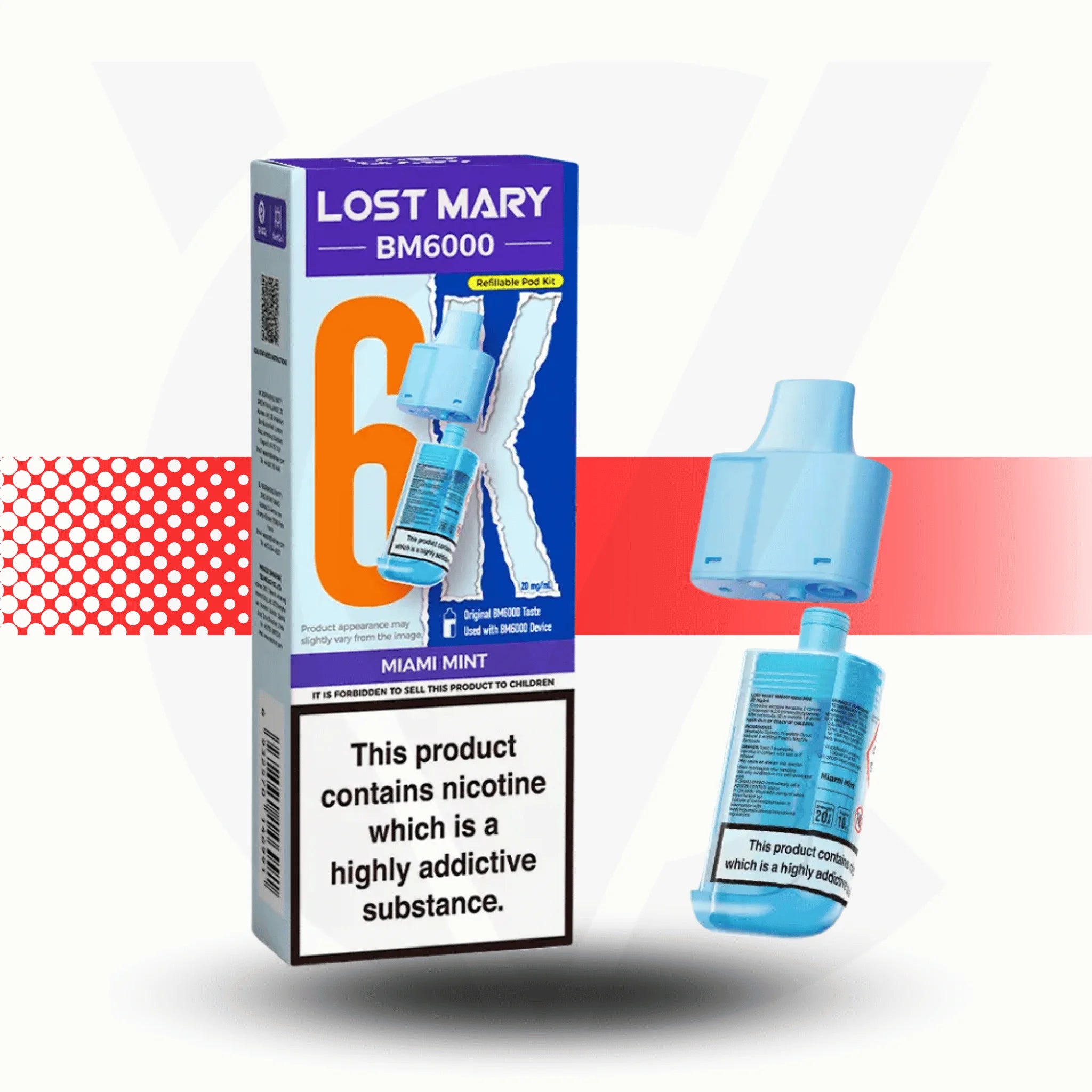 Lost Mary BM6000 Prefilled Pod