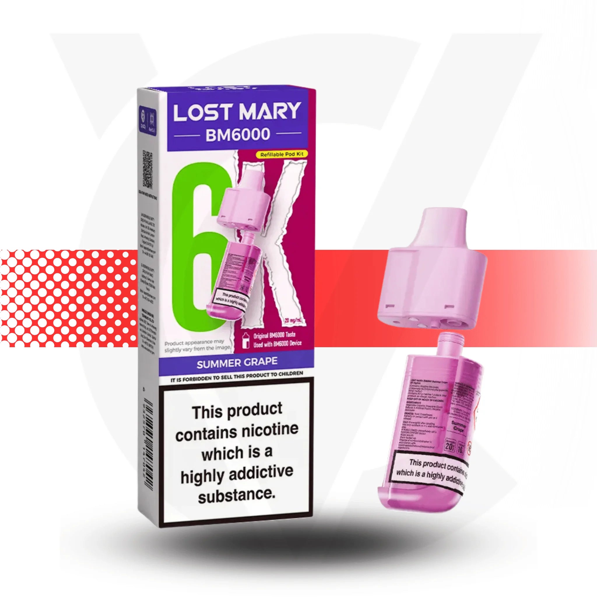 Lost Mary BM6000 Prefilled Pod