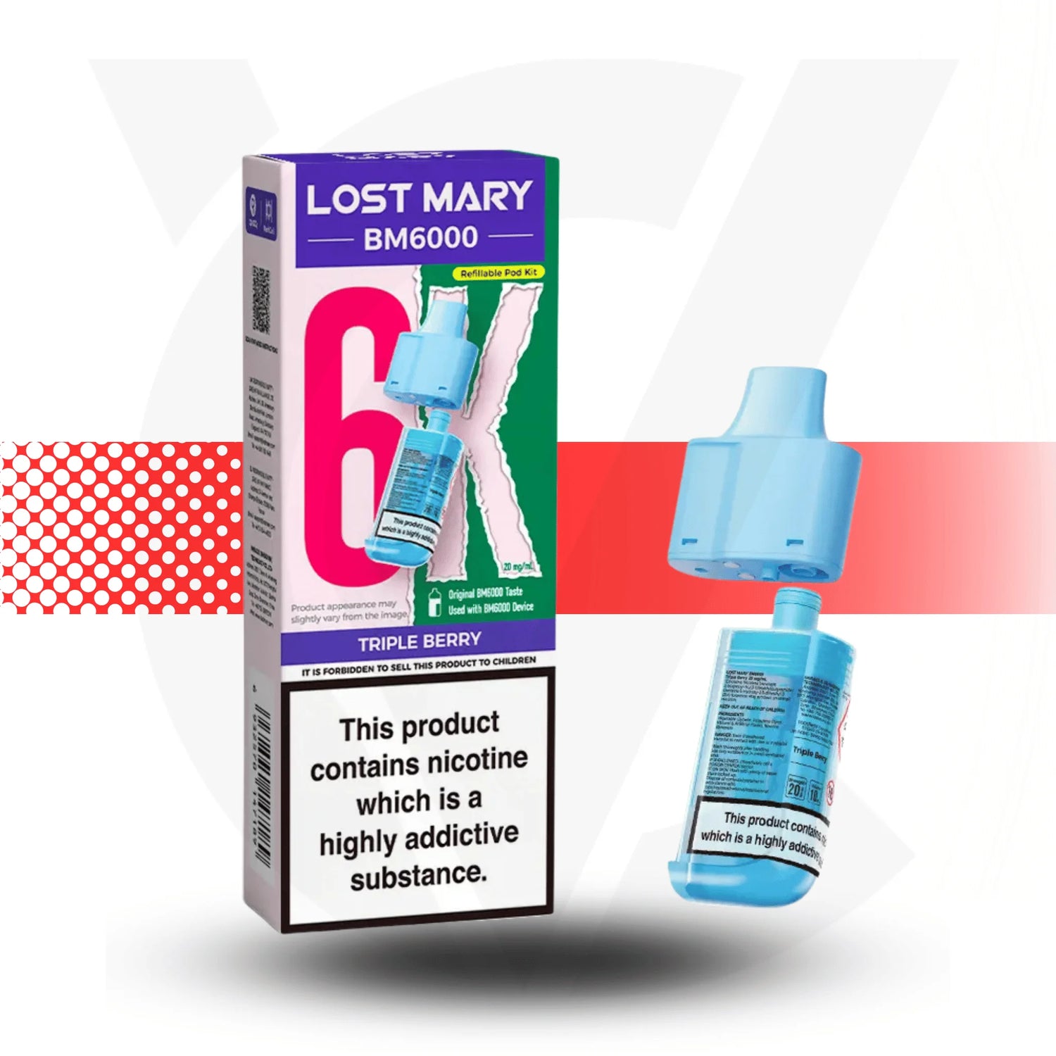 Lost Mary BM6000 Prefilled Pod