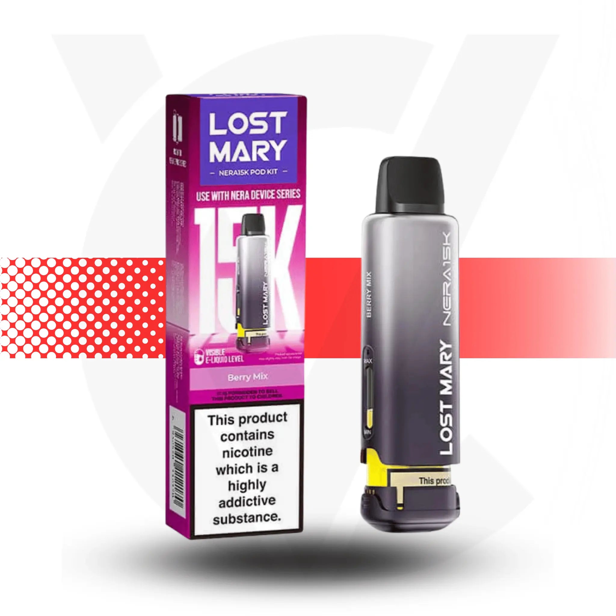 Lost Mary Nera 15K Prefilled Pod