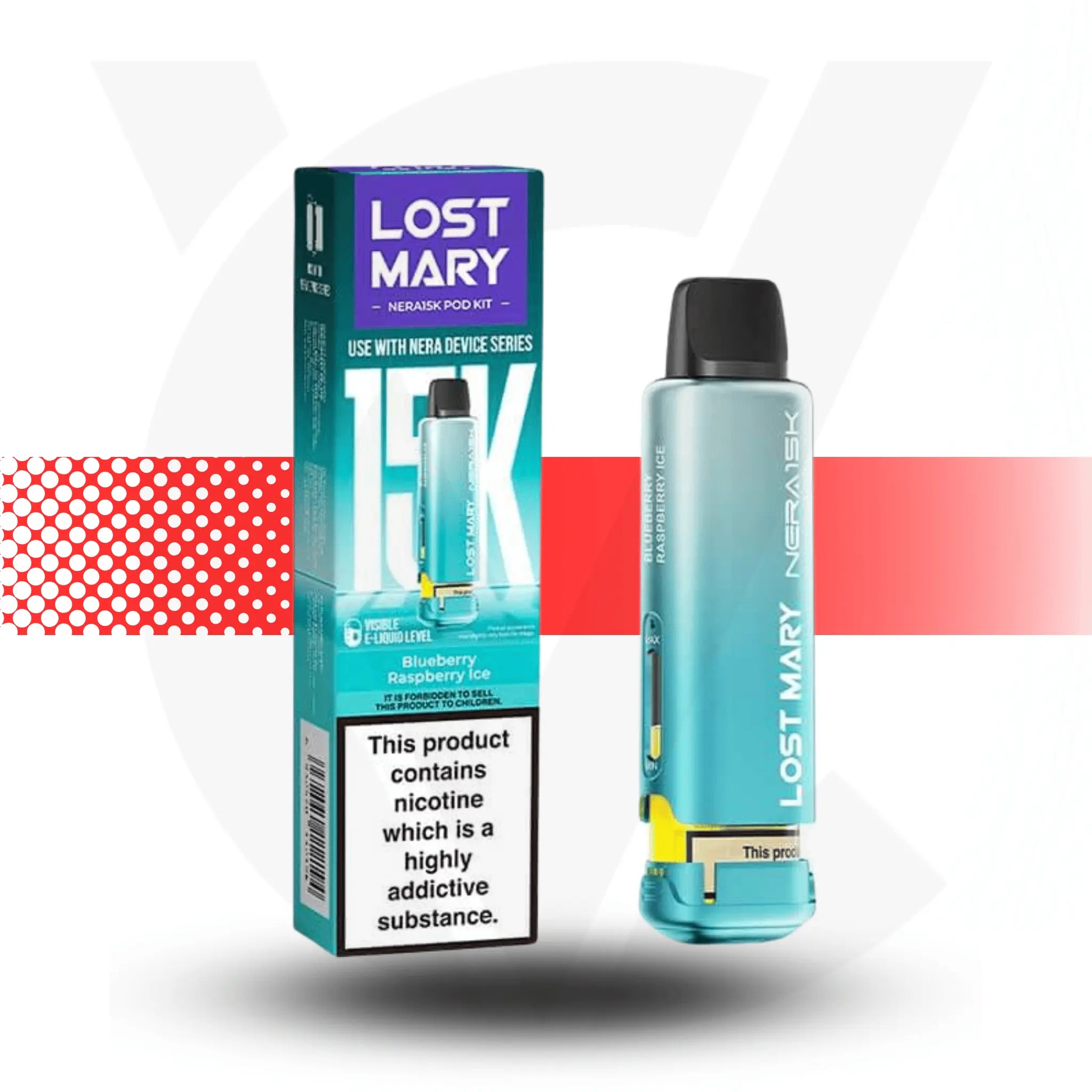 Lost Mary Nera 15K Prefilled Pod