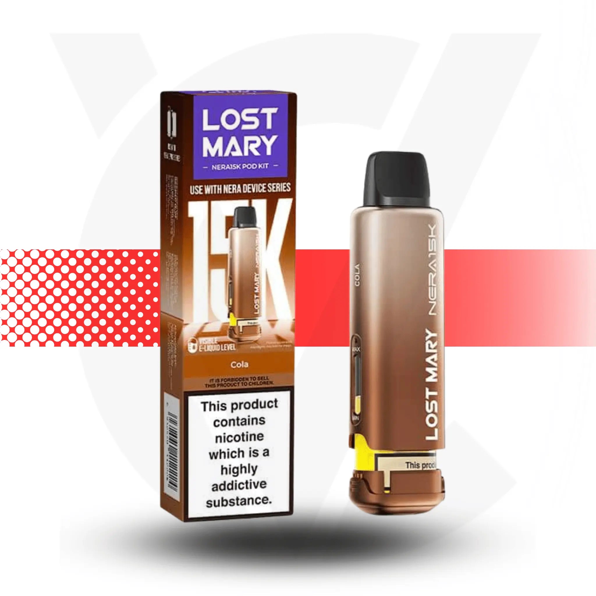 Lost Mary Nera 15K Prefilled Pod