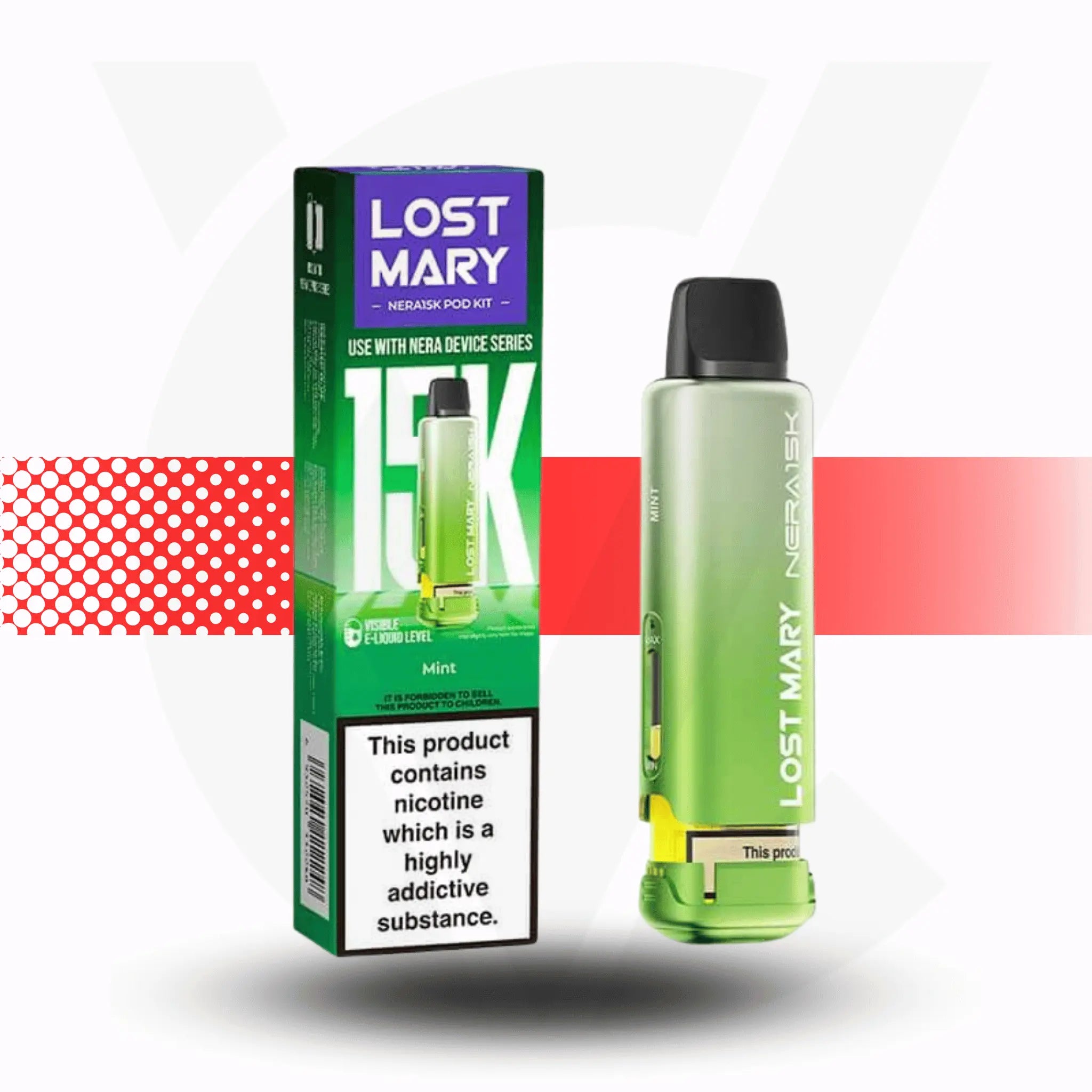 Lost Mary Nera 15K Prefilled Pod