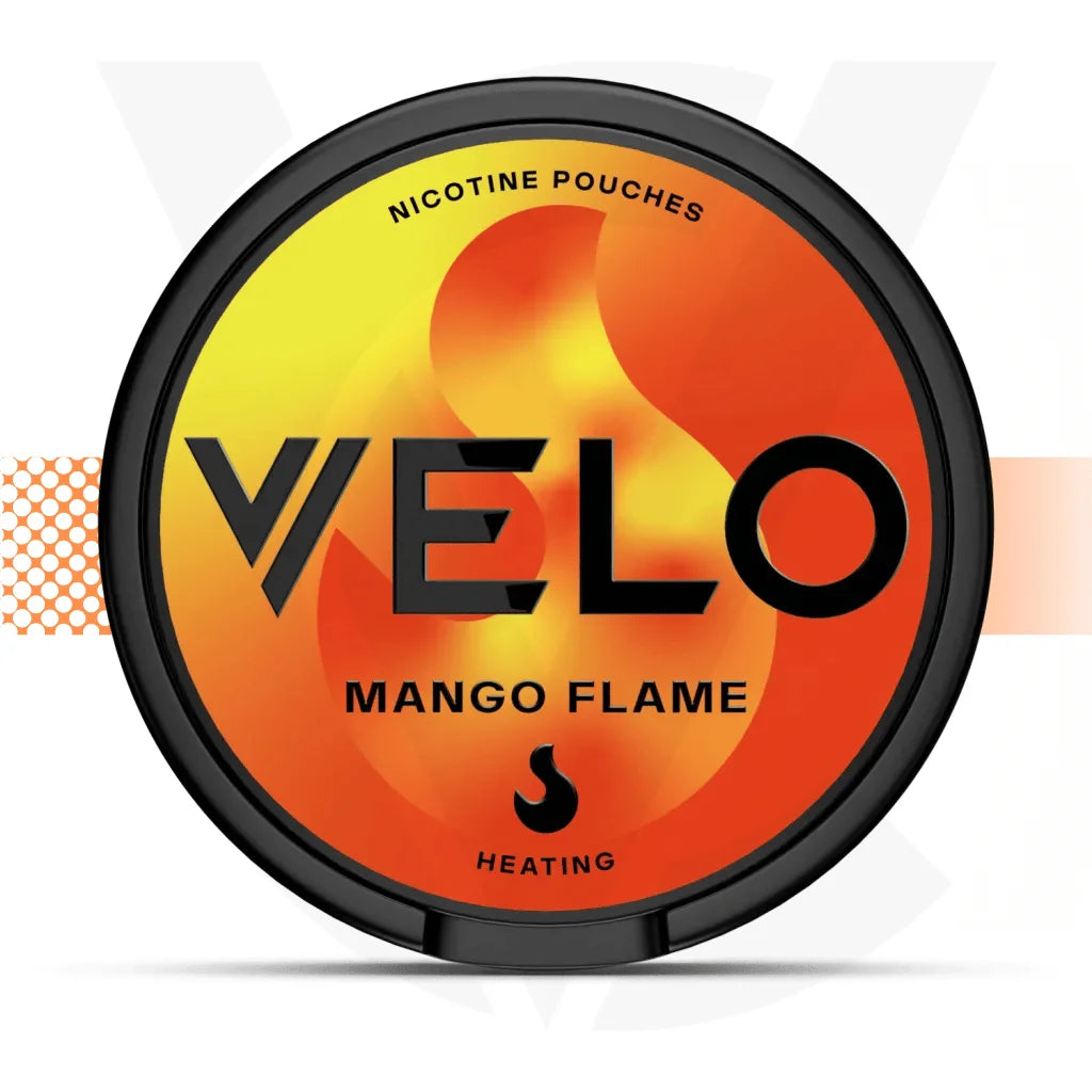 Velo Nicotine Pouches Snus No Tobacco Nicopods - Mango Flame - Cloud Vapez UK