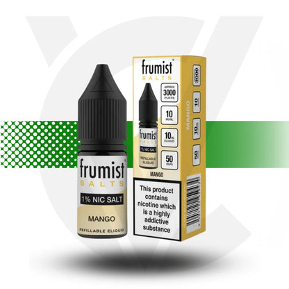 Frumist Nic Salt E-Liquid 10ml 10MG - Mango - Cloud Vapez UK