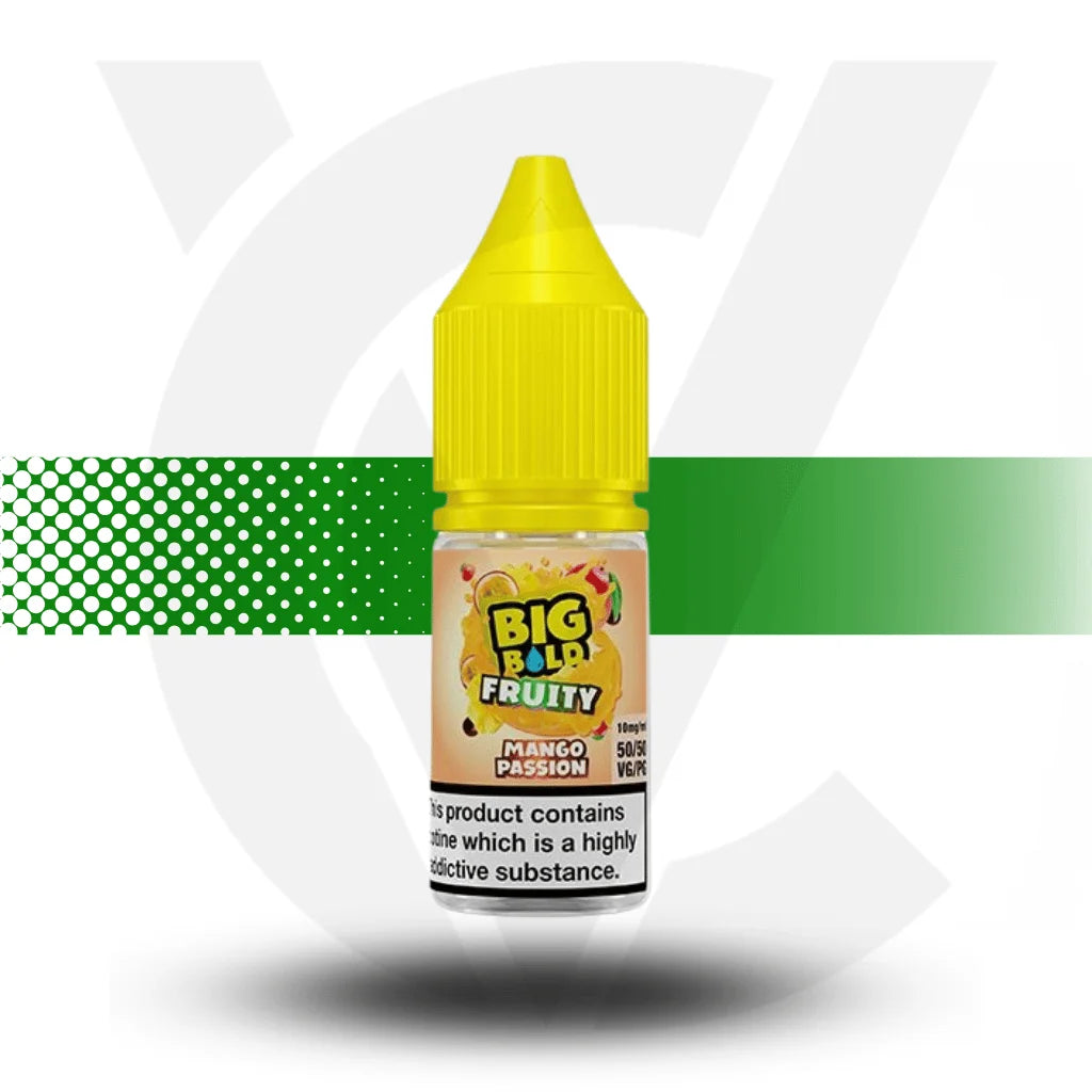 Big Bold Nicotine Salt -Liquid 10ml 10MG - Mango Passion - Cloud Vapez UK