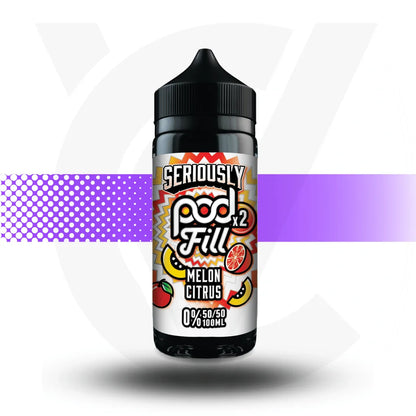 Seriously Pod Fill X2 100ml 50VG/50PG Vape Juice
