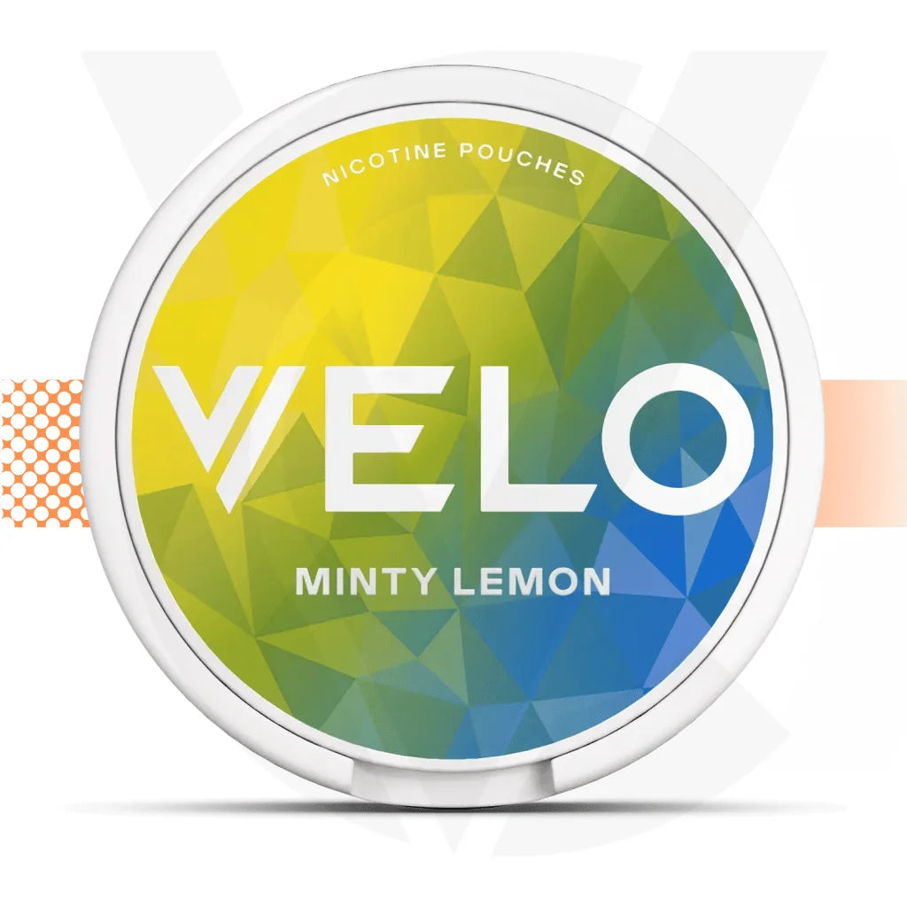 Velo Nicotine Pouches Snus No Tobacco Nicopods - Minty Lemon - Cloud Vapez UK