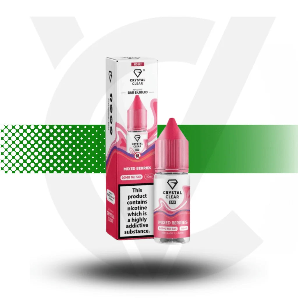 Crystal Clear 20mg Nic Salt Intense Smooth Nicotine | Cloud Vapez UK Crystal Clear 20mg Nic Salt Intense Smooth Nicotine | Cloud Vapez UK