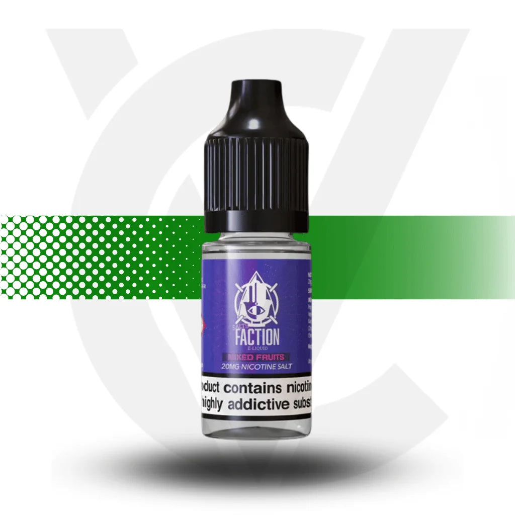 Faction Nicotine Salts E-Liquid 10ml 10MG - Mixed Fruits - Cloud Vapez UK