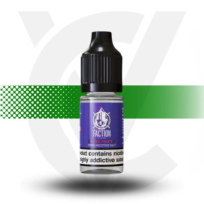 Faction Nicotine Salts E-Liquid 10ml 20MG - Mixed Fruits - Cloud Vapez UK