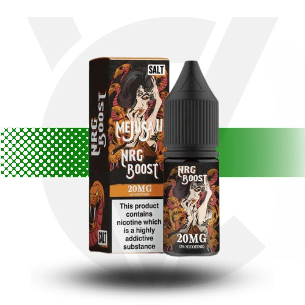 Mejusa Nicotine Salts E-Liquid 10ml 10MG - NRG Boost - Cloud Vapez UK