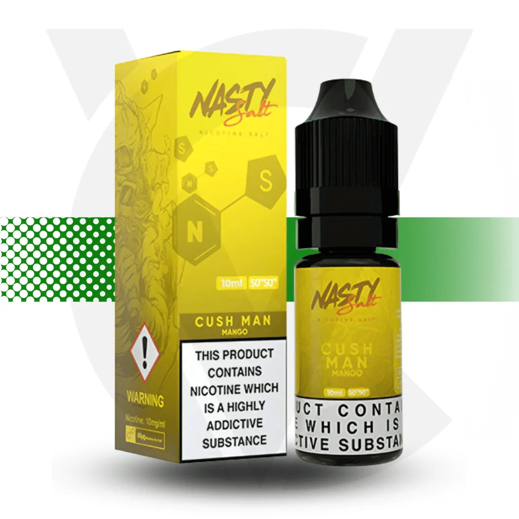 Nasty Juice Nicotine Salts 10ml 10MG - Cush Man - Cloud Vapez UK