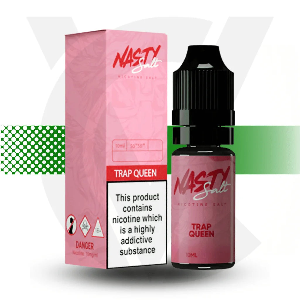 Nasty Juice Nicotine Salts 10ml 20MG - Trap Queen - Cloud Vapez UK