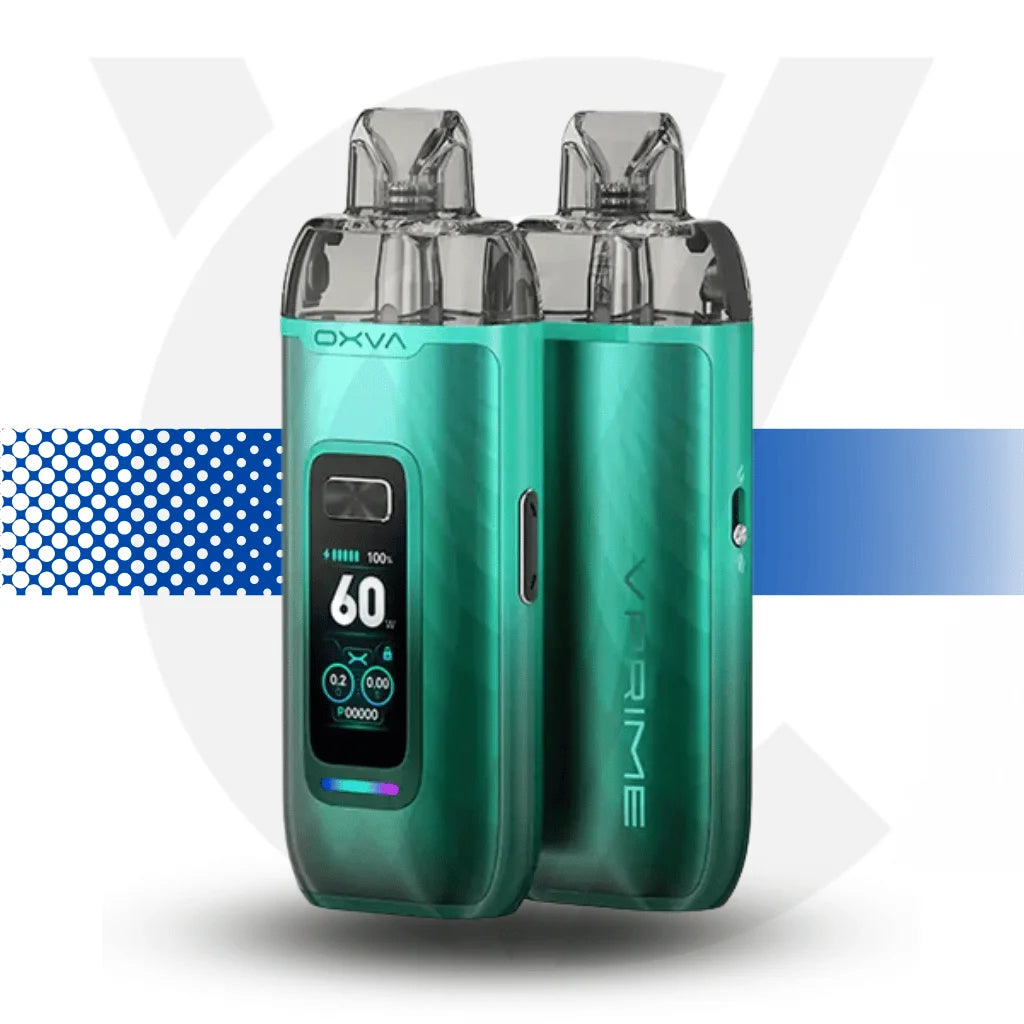 Oxva VPrime Vape Pod Kit - Natural Green - Cloud Vapez UK