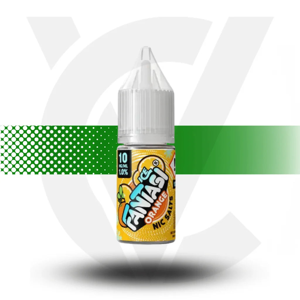 Fantasi Nicotine Salts E-Liquid 10ml 10MG - Orange Ice - Cloud Vapez UK