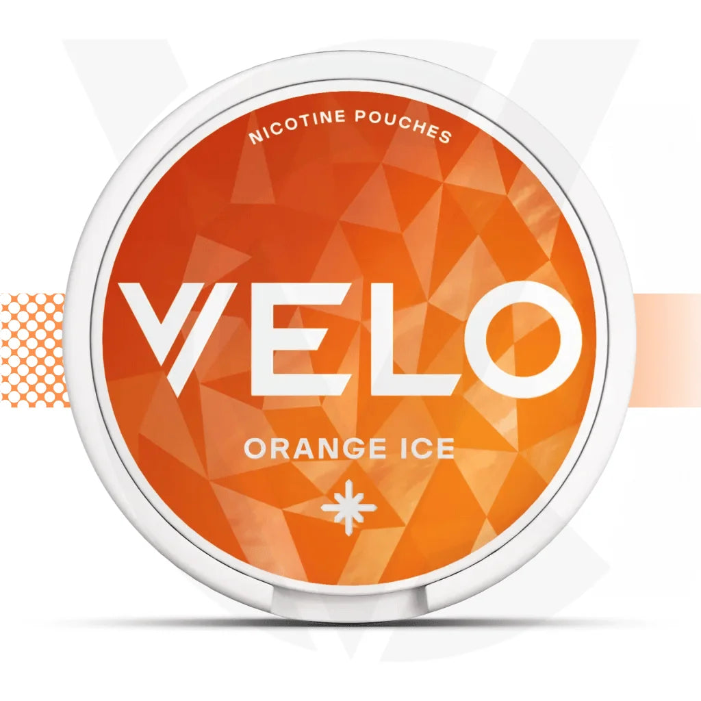 Velo Nicotine Pouches Snus No Tobacco Nicopods - Orange Ice - Cloud Vapez UK