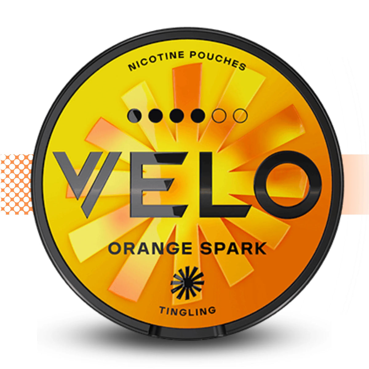 Velo Nicotine Pouches Snus No Tobacco Nicopods - Orange Spark - Cloud Vapez UK