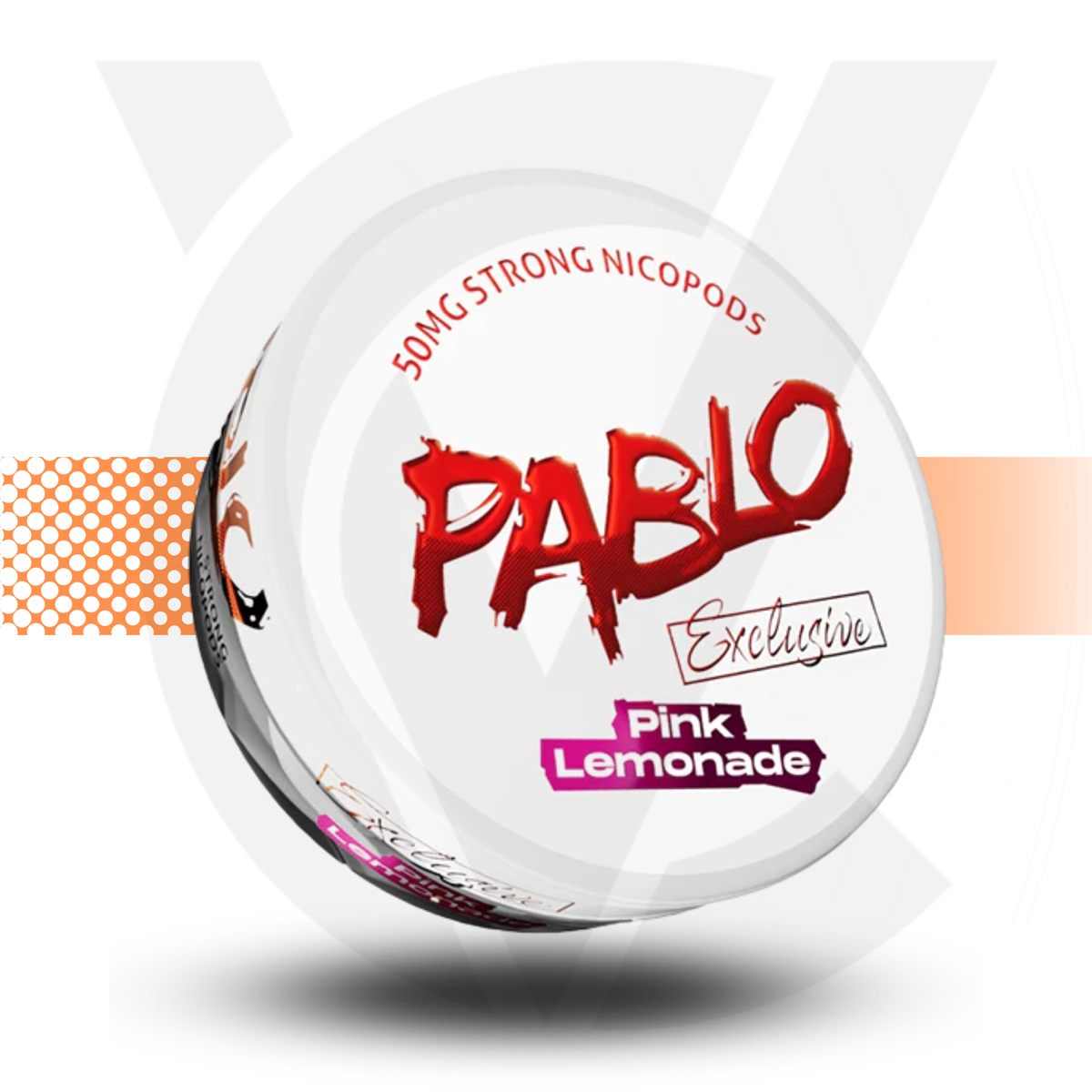 Pink lemonade Pablo Exclusive on a White Background