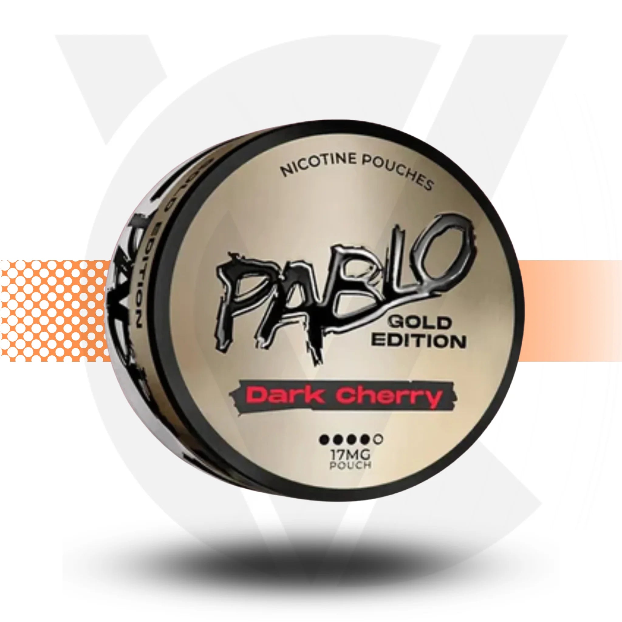 Dark Cherry Pablo Gold 17mg nicotine pouches
