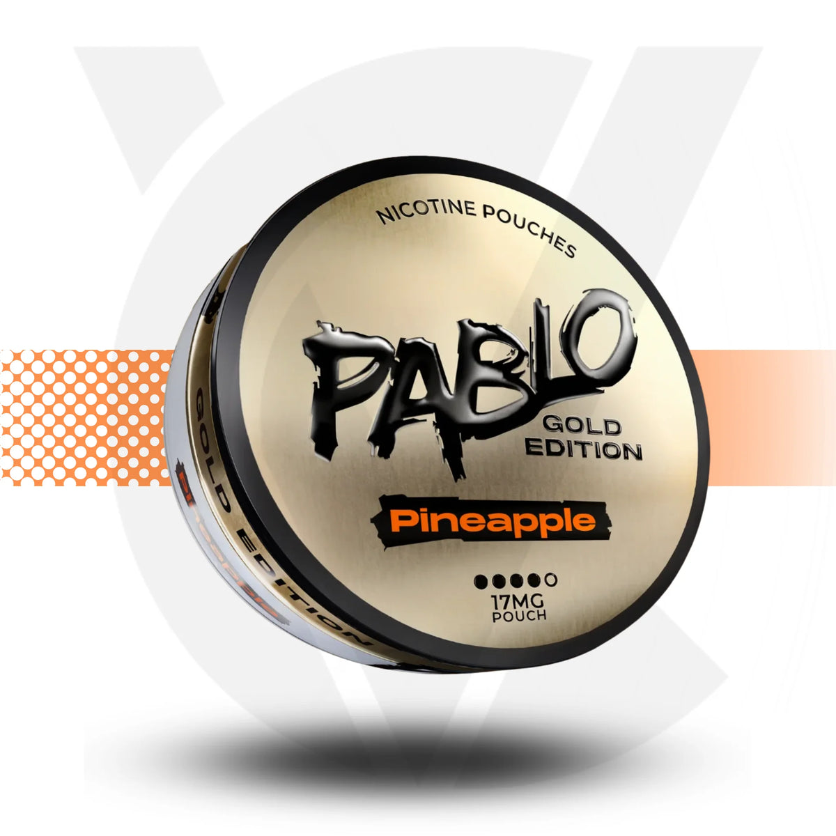 Nicotine Pouch Pablo Gold 17mg Pineapple