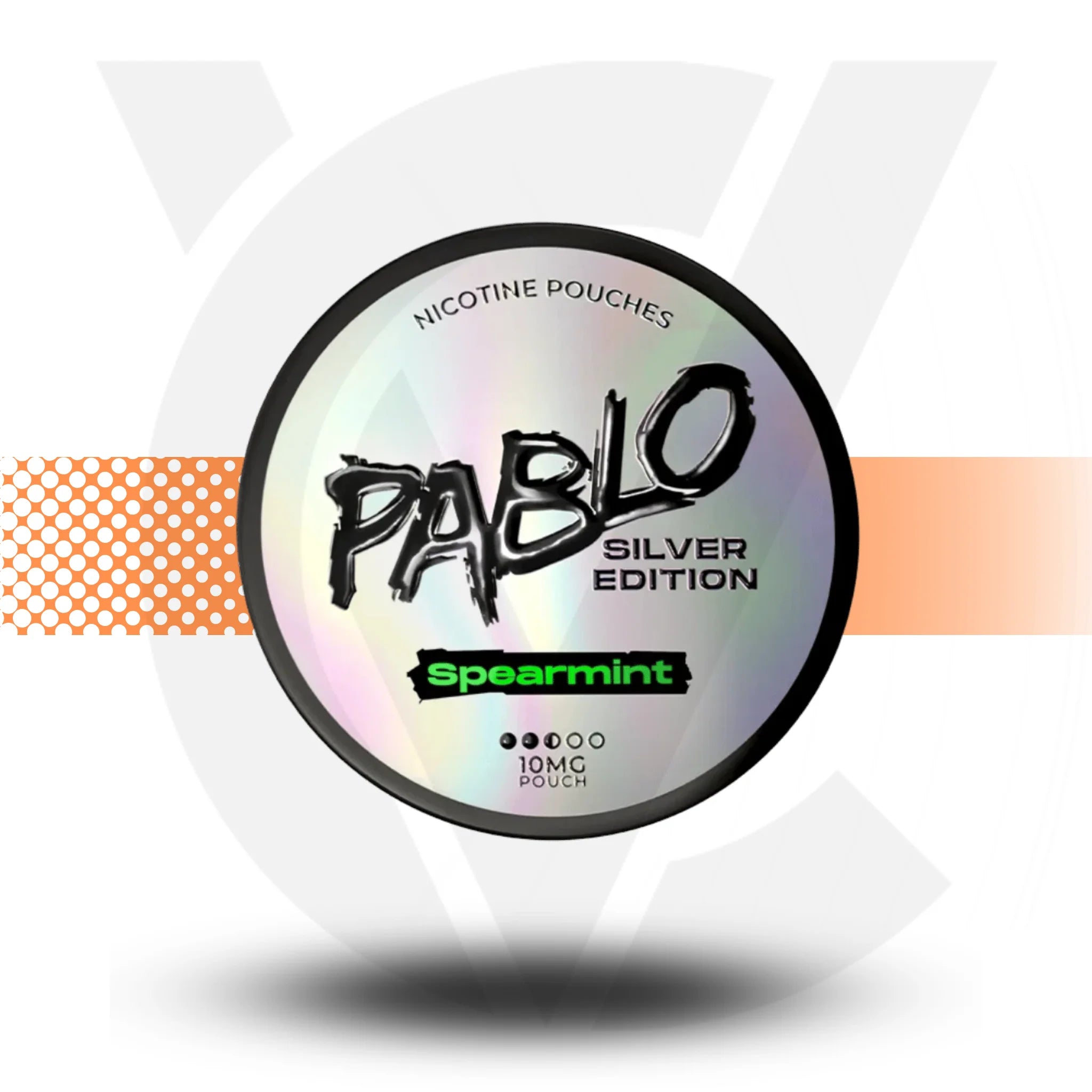 Nicotine pouches Pablo Silver Edition 10mg Spearmint