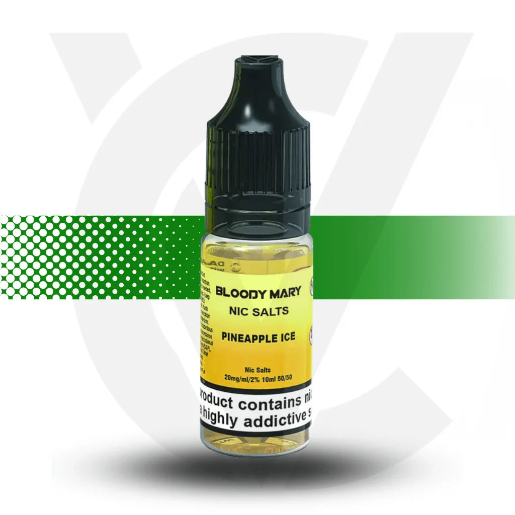 Bloody Mary Nic Salt E-Liquid 10MG 10ml - Pineapple Ice - Cloud Vapez UK