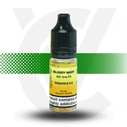 Bloody Mary Nic Salt E-Liquid 20MG 10ml - Pineapple Ice - Cloud Vapez UK