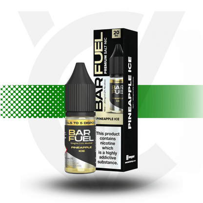 Hangsen Bar Fuel Nicotine Salt E-Liquid 10ml 10MG - Pineapple Ice - Cloud Vapez UK