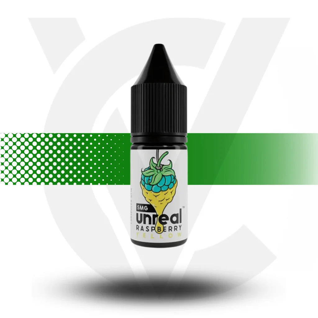 Unreal Raspberry Nicotine Salts E-Liquid 10ml 10MG - Yellow Pineapple - Cloud Vapez UK