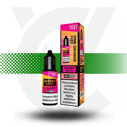 Pink Orange Fizz Vapes Bars Ghost Salt - Nic Salts 10MG 10ml - Cloud Vapez UK