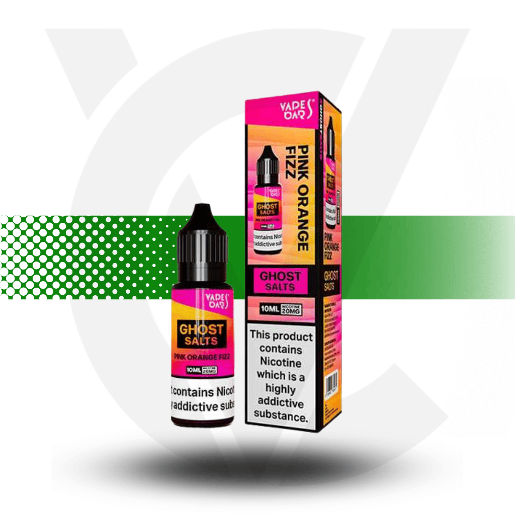 Pink Orange Fizz Vapes Bars Ghost Salt - Nic Salt 10MG 10ml - Cloud Vapez UK