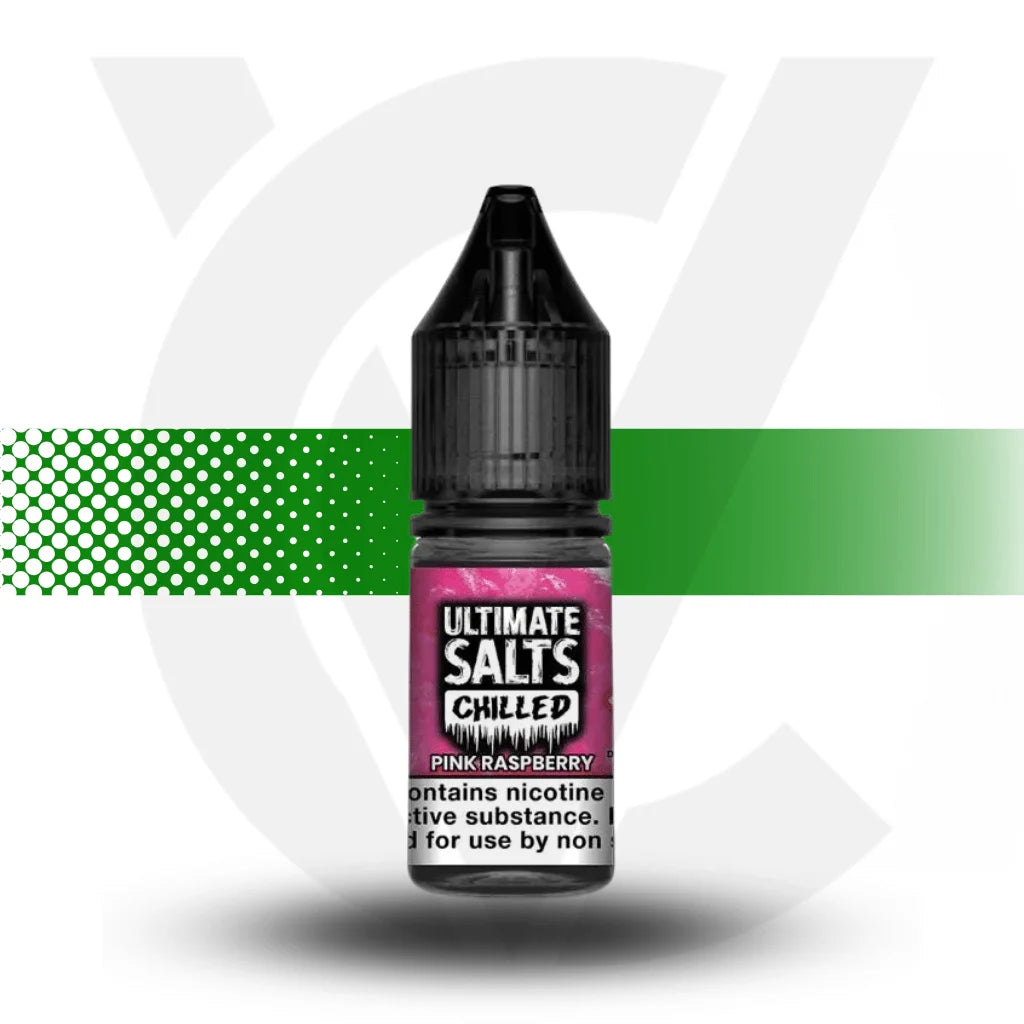 Ultimate Nicotine Salts E-Liquid 10ml 20MG - Chilled Pink Raspberry - Cloud Vapez UK