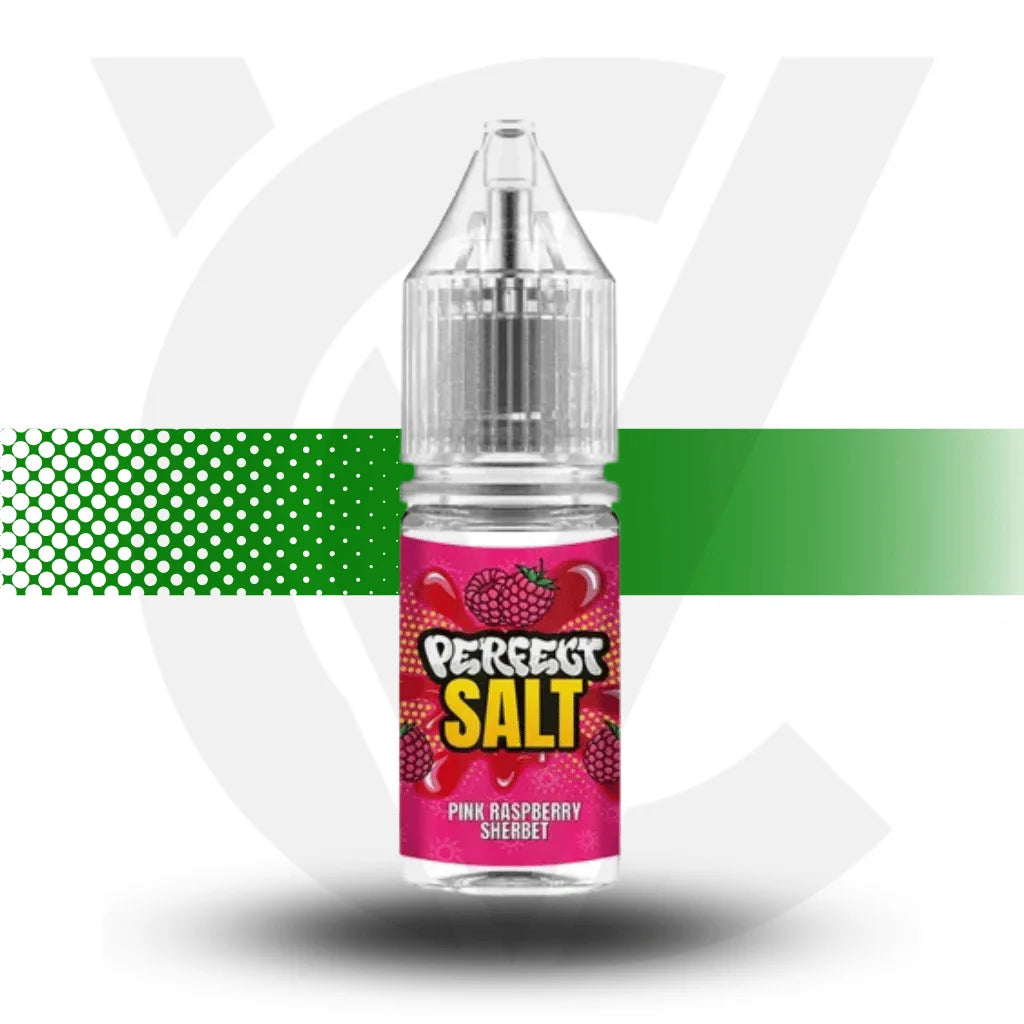 Perfect Salt Nicotine Salt 10ml 10MG - Pink Raspberry Sherbet - Cloud Vapez UK