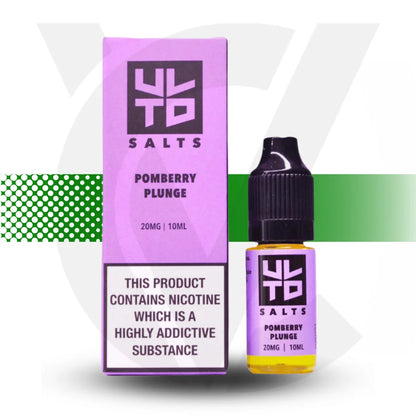 Ultd Nicotine Salts E-Liquid 10ml 10MG - Pomberry Plunge - Cloud Vapez UK