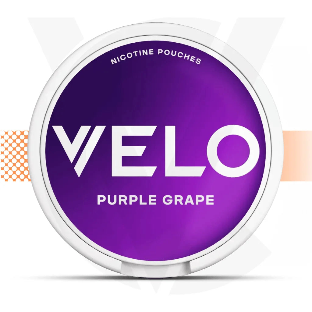 Velo Nicotine Pouches Snus No Tobacco Nicopods - Purple Grape - Cloud Vapez UK