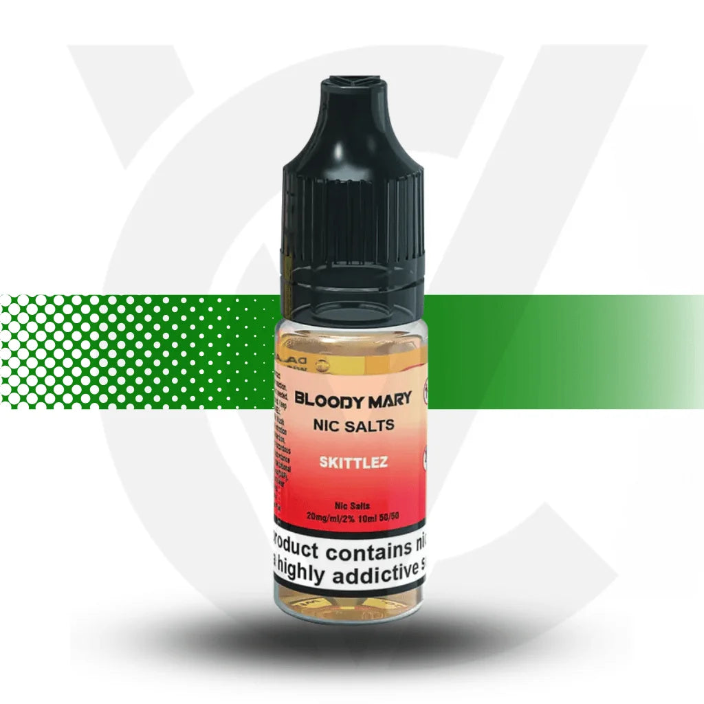 Bloody Mary Nic Salt E-Liquid 10MG 10ml - Rainbow - Cloud Vapez UK