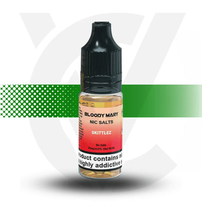 Bloody Mary Nic Salt E-Liquid 10MG 10ml - Rainbow - Cloud Vapez UK