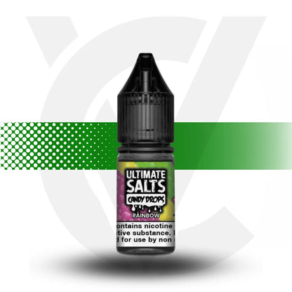 Ultimate Nicotine Salts E-Liquid 10ml 10MG - Candy Drops Rainbow - Cloud Vapez UK